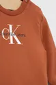 oranžna Otroška trenirka Calvin Klein Jeans