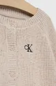 beżowy Calvin Klein Jeans komplet bawełniany niemowlęcy