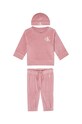 Kojenecká tepláková souprava Calvin Klein Jeans směs růžová IN0IN00100.9BYX