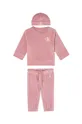 рожевий Cпортивний костюм для немовлят Calvin Klein Jeans Дитячий