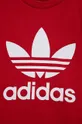 crvena Dječja trenirka adidas Originals