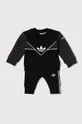 чорний Cпортивний костюм для немовлят adidas Originals Дитячий