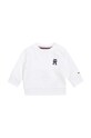 Trenirka za dojenčka Tommy Hilfiger Z elastanom bela KN0KN01688.9BYX