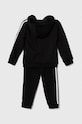 Băieți adidas trening copii HR5866 negru
