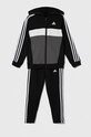 adidas dres dziecięcy dzianina czarny IB4094