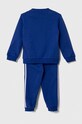 Tepláková súprava pre bábätká adidas IB4767 modrá AW23