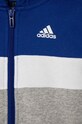 CHLAPEC Dětská tepláková souprava adidas IJ8805 modrá
