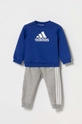 niebieski adidas dres dziecięcy Dziecięcy