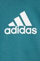 Chłopiec adidas dres dziecięcy IK3108 turkusowy
