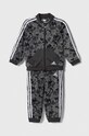 adidas tuta per bambini tessuto grigio IK8326