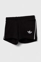 adidas Originals trening din bumbac pentru bebelusi negru IL2474