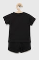 adidas Originals komplet bawełniany niemowlęcy IM3863 czarny AW23