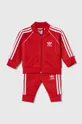 червоний Cпортивний костюм для немовлят adidas Originals Дитячий