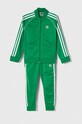 Παιδική φόρμα adidas Originals IN4742 πράσινο AW23