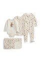 Polo Ralph Lauren komplet bawełniany niemowlęcy 320919983001 beżowy AW23
