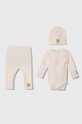 Komplet za bebe Jamiks pletivo bež KAJA.I.Komplet.JZG369.K