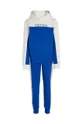 Παιδική βαμβακερή αθλητική φόρμα Calvin Klein Jeans μπλε