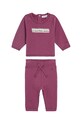Calvin Klein Jeans dres bawełniany niemowlęcy bawełna bordowy IN0IN00119.9BYX