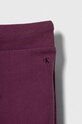 Calvin Klein Jeans dres bawełniany niemowlęcy bordowy IN0IN00119.9BYX