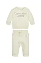 бежевий Cпортивний костюм для немовлят Calvin Klein Jeans Дитячий