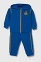 μπλε Παιδική βαμβακερή αθλητική φόρμα United Colors of Benetton Παιδικά