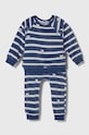 United Colors of Benetton komplet niemowlęcy dzianina niebieski 3NHGAK00C.W.SEASONAL