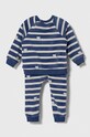 United Colors of Benetton komplet niemowlęcy 3NHGAK00C.W.SEASONAL niebieski AW23