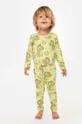 zielony Coccodrillo komplet bawełniany niemowlęcy ZC3417101SUB SET UNDERWEAR BO Dziecięcy