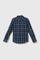 Παιδικό βαμβακερό πουκάμισο Guess L3YH00.D52G1.9BYX μπλε AW23
