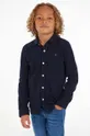 σκούρο μπλε Παιδικό βαμβακερό πουκάμισο Tommy Hilfiger Για αγόρια