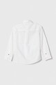 Дитяча бавовняна сорочка Tommy Hilfiger KB0KB08311.74.122.9BYX білий AW23