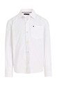 Tommy Hilfiger koszula bawełniana dziecięca KB0KB08311.128.176.9BYX biały AW23