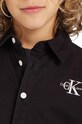 Детска риза Calvin Klein Jeans IB0IB01734.9BYX черен