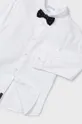 biela Detská bavlnená košeľa Mayoral
