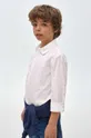 λευκό Παιδικό βαμβακερό πουκάμισο Mayoral Για αγόρια