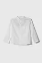 λευκό Παιδικό βαμβακερό πουκάμισο Abercrombie & Fitch Για αγόρια