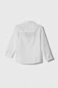 Abercrombie & Fitch camasa de bumbac pentru copii KI225.2200 alb AW23
