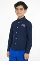 mornarsko plava Dječja košulja Tommy Hilfiger Za dječake