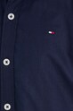 Bavlnená košeľa Tommy Hilfiger čierna KB0KB08618.128.176.9BYX