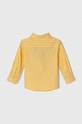 United Colors of Benetton koszula bawełniana dziecięca 5DU6GQ00J.P.SEASONAL żółty AW23
