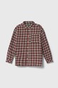 Παιδικό βαμβακερό πουκάμισο United Colors of Benetton casual κόκκινο 5X5VCQ021.G.SEASONAL