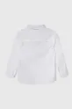 Παιδικό βαμβακερό πουκάμισο United Colors of Benetton λευκό