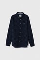 Pepe Jeans koszula bawełniana dziecięca wzorzyste granatowy PB302472