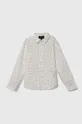 λευκό Παιδικό πουκάμισο Emporio Armani Για αγόρια