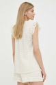 Одяг Бавовняна сорочка Bruuns Bazaar Myrtle Kamille BBW3380 бежевий