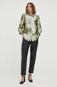 Bruuns Bazaar koszula Watsonia Lica BBW3466 zielony AW23