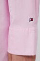 Βαμβακερό πουκάμισο Tommy Hilfiger WW0WW38968 ροζ