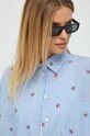 Tommy Hilfiger koszula bawełniana WW0WW38970 niebieski