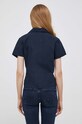 Ρούχα Βαμβακερή μπλούζα Tommy Hilfiger WW0WW39379 σκούρο μπλε