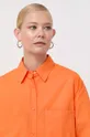 оранжевый Хлопковая рубашка BOSS